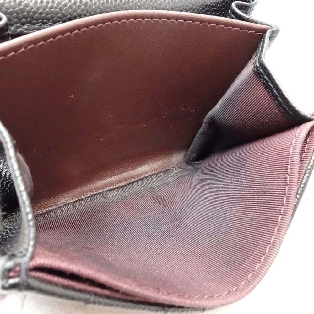 CHANEL Authentic Black Caviar Leather Wallet - Picture 8 of 10